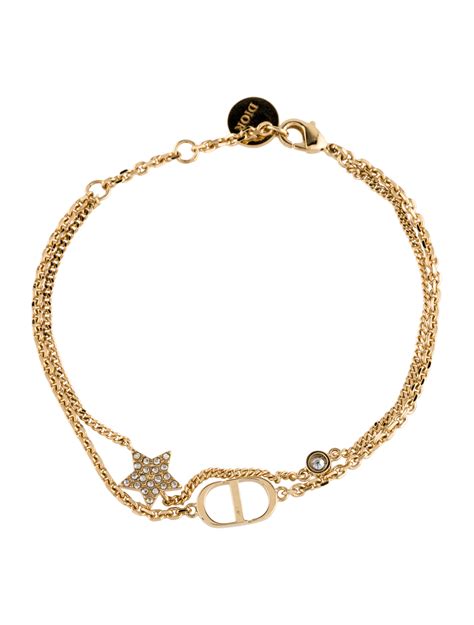 dior double bracelet|christian dior bracelet for women.